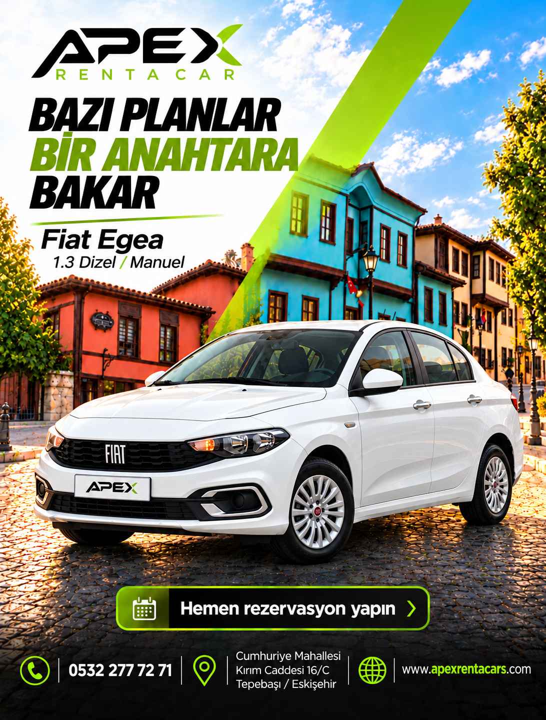 2025 MODEL FİAT EGEA DİZEL / MANUEL
