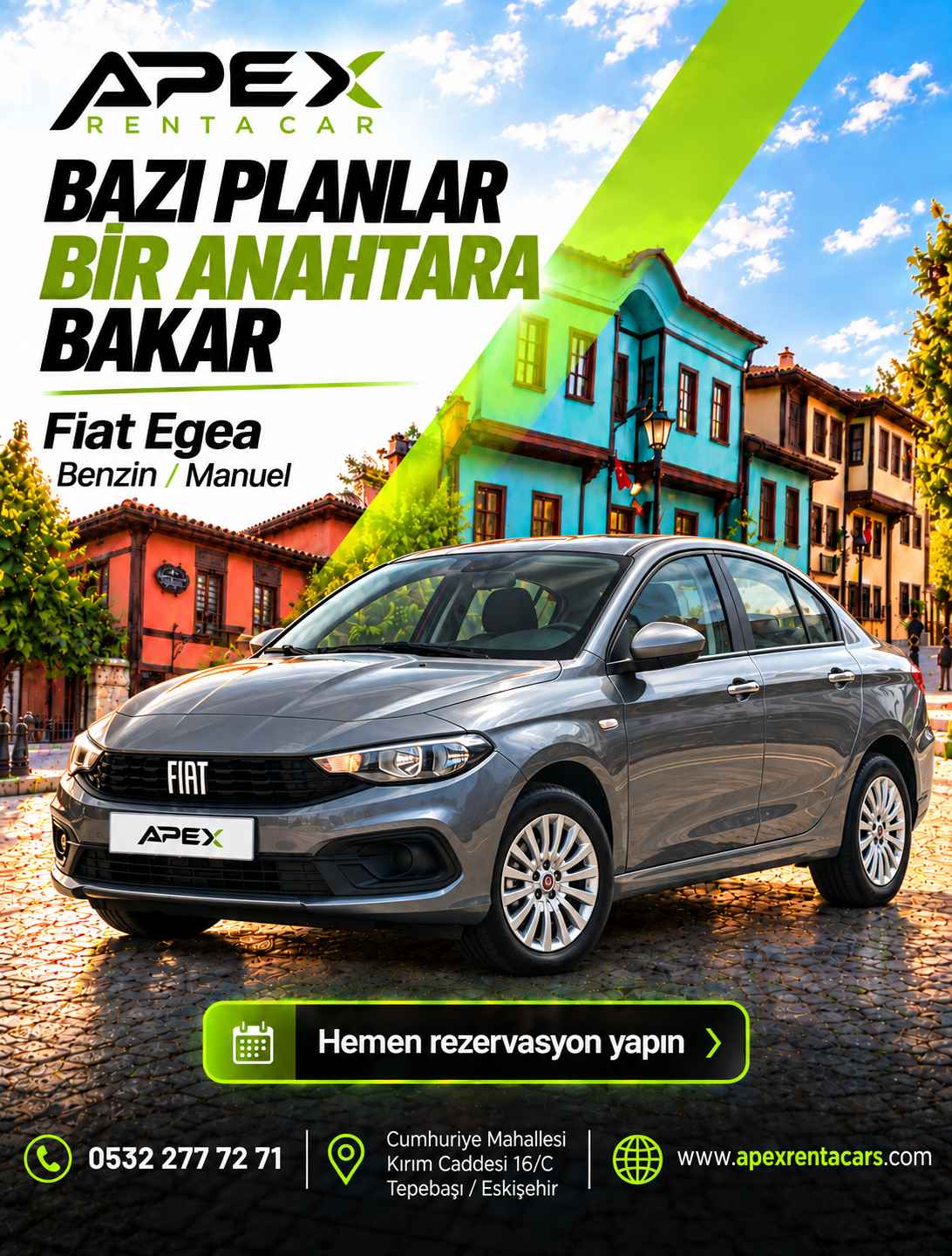 2025 MODEL FİAT EGEA BENZİN / MANUEL